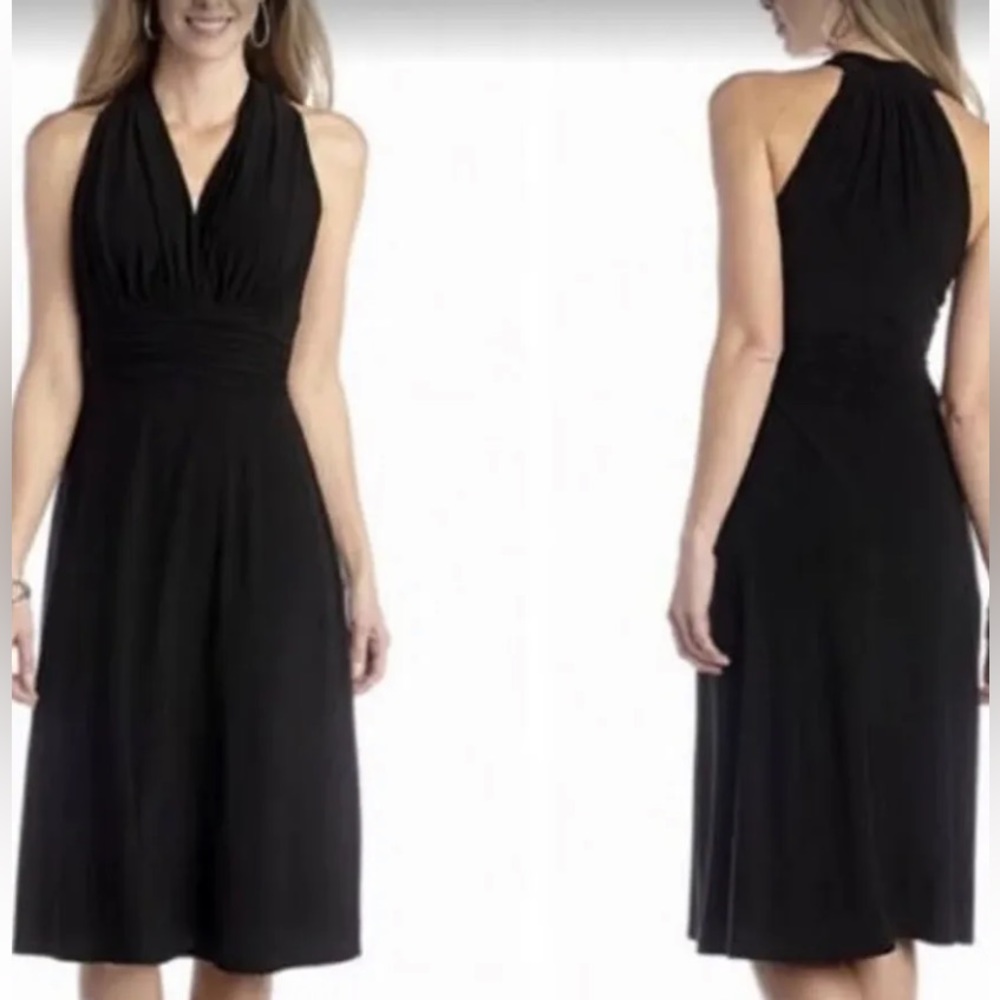 Evan-Picone black dress